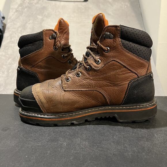 Herman Survivors Boots Mens 11 Waterproof Steel Toe Professional Work Leather - Picture 7 of 10